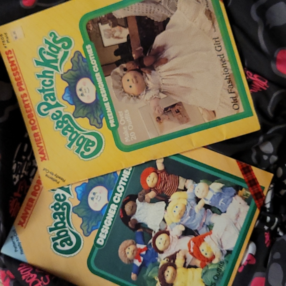 Cabbage Patch Kids Clothes Pattern Books